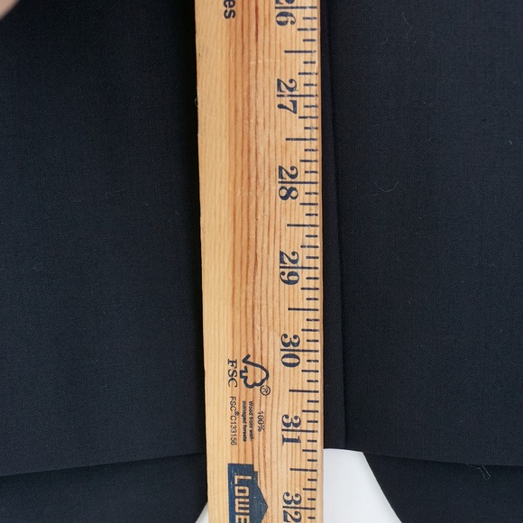 Jos A Bank 44R Navy Blue + Gold Buttons Wool Blazer Sport Coat Suit Jacket - Picture 11 of 15